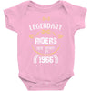 legendary riders are born in 1966 Baby Bodysuit
