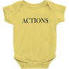 actions Baby Bodysuit