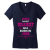The Best Grammy Was Born In June Women's V-Neck T-Shirt