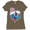 krim lim Ladies Fitted T-Shirt