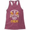 personalisierte darts spieler Racerback Tank