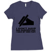 i have my own font Ladies Fitted T-Shirt