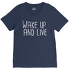 wake up and live V-Neck Tee