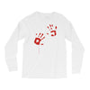 bloods hand Long Sleeve Shirts