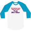 beer t shirt who said beer won't make you smart it made bud wiser funn 3/4 Sleeve Shirt
