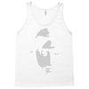 airbrushed stencil Tank Top