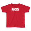 rocky balboa baseball jersey Toddler T-shirt