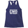 gmo test subject v1 march monsanto crops produce Racerback Tank