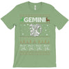 santa gemini christmas ugly t shirts T-Shirt