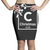 christmas periodic table of elements Pencil Skirts