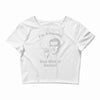 i'm awesome  funnycomic deal with it party retro cool Crop Top