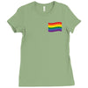 Rainbow Flag Ladies Fitted T-Shirt