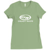 black t shirt grady white fishing Ladies Fitted T-Shirt