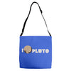 i heart pluto new horizon Adjustable Strap Totes