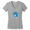 pup in training Women's V-Neck T-Shirt