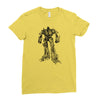 optimus prime Ladies Fitted T-Shirt