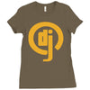 dj club dance rave music house techno cool Ladies Fitted T-Shirt