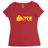 divorce Women's Triblend Scoop T-shirt