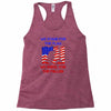 we stand for the flag Racerback Tank