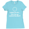 i'm an accurate shot Ladies Fitted T-Shirt