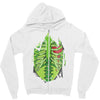 skeletal halloween Zipper Hoodie