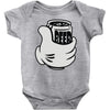mickey beer Baby Onesie