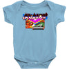 arkanoid retro game, ideal gift or birthday present. Baby Bodysuit