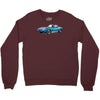 1965 corvette sting ray classic car, ideal birthday gift or pres Crewneck Sweatshirt