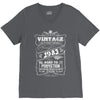 Vintage Aged To Perfection 1983 V-Neck Tee