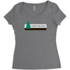 lone pine mall Women's Triblend Scoop T-shirt