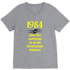 george orwell   1984 V-Neck Tee