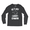 he's my lucky charm Long Sleeve Shirts