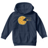 pizza pie chart Youth Hoodie