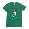 anxiety girl Ladies Fitted T-Shirt