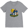 peanuts gang V-Neck Tee