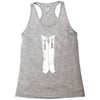 disheveled tuxedo Racerback Tank