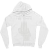 read between the lines Zipper Hoodie