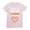if it's not on strava it didn't happen Ladies Fitted T-Shirt