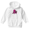 purple octopus playing the bagpipes Youth Hoodie