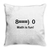 math is fun Throw Pillow