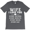 I Love you Wife T-Shirt