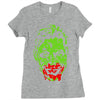 ask me about my zombie disguise! Ladies Fitted T-Shirt