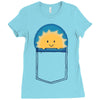personal sun Ladies Fitted T-Shirt