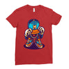 dj cool Ladies Fitted T-Shirt