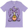 zombie bunny loves brains T-Shirt
