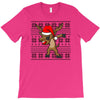 christmas reindeer dabbing T-Shirt