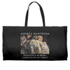 Andrea Mantegna Lamentation Of Christ Weekender Totes
