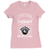 I Dont Need Therapy Need Pin Bowling Ladies Fitted T-Shirt
