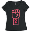 woman empowerment Women's Triblend Scoop T-shirt