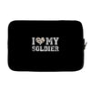 i love my soldier hunter camouflage Laptop sleeve